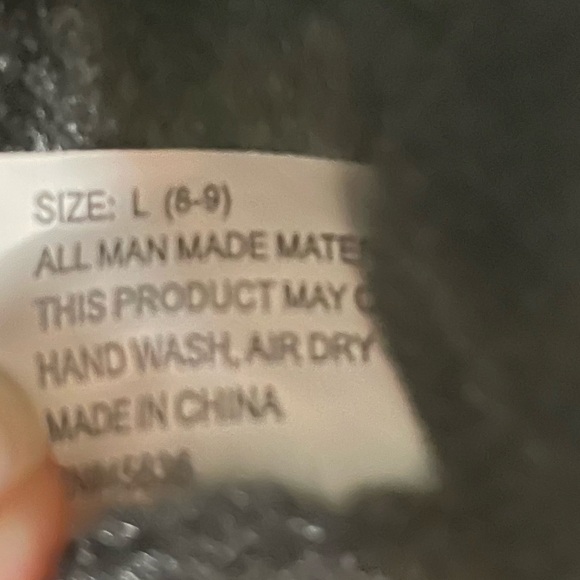 Kooba black quilted slippers with faux fur lining and trim Large (8-9) - Picture 8 of 9